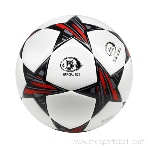 Custom logo official match thermal bonding soccer ball